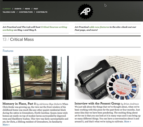 artpractical interviews The Present Group